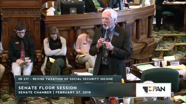 Montana Senate GOP Majority - SB 217 Floor Debate | Facebook