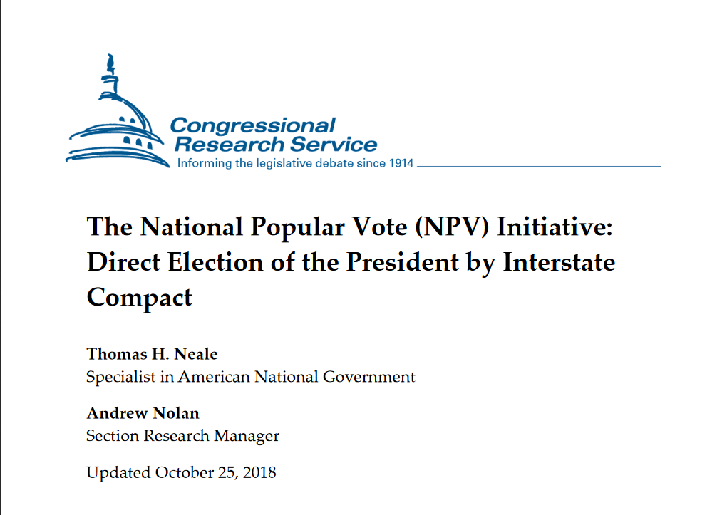 The Electoral College, the NPV and Trojan Horses - The Post & Email