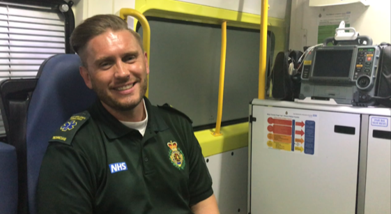 Ambulance technician with dyslexia who taught himself to read now saves lives  | East Midlands Ambulance Service NHS Trust