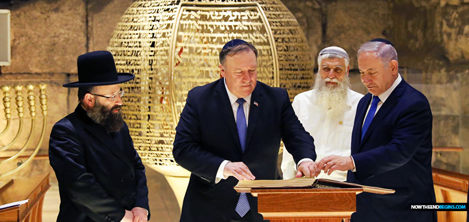 US Secretary of State Mike Pompeo Posts Shock Video Implying United States May Also Support The Building Of A Third Jewish Temple In Israel • Now The End Begins