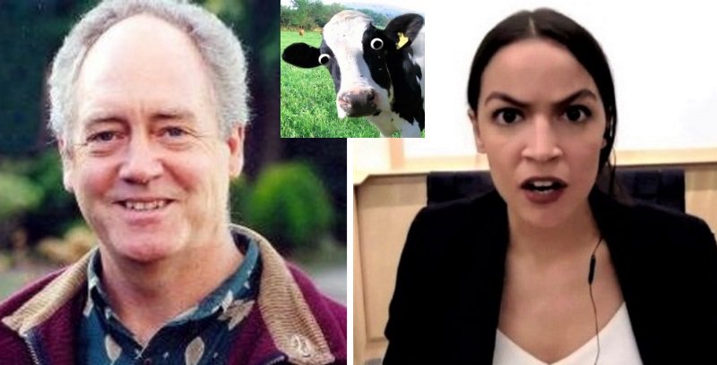 Greenpeace founder rips Ocasio-Cortez's 'blathering insanity' and green hypocrisy. She goes on defensive.