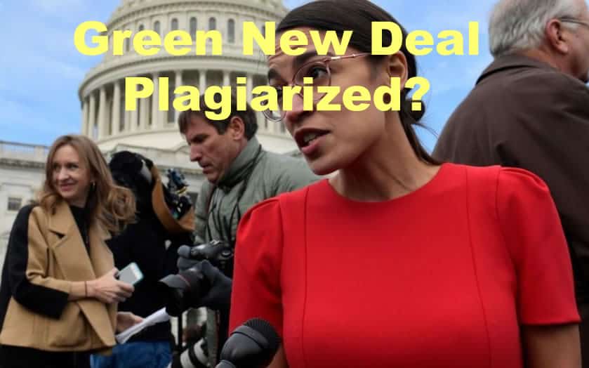 Fraud: Green New Deal Plagiarized From 2009 UN Environment Programme Report