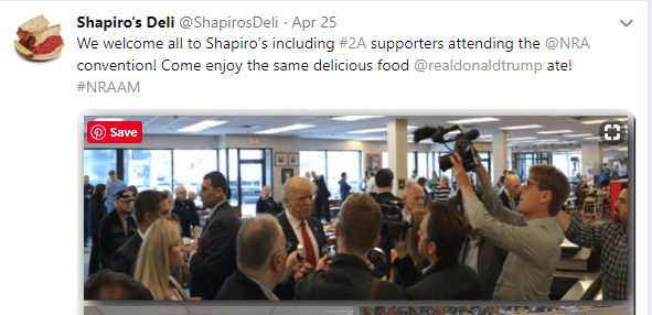 Jewish deli owner called a Nazi for welcoming NRA members - Politically Slanted
