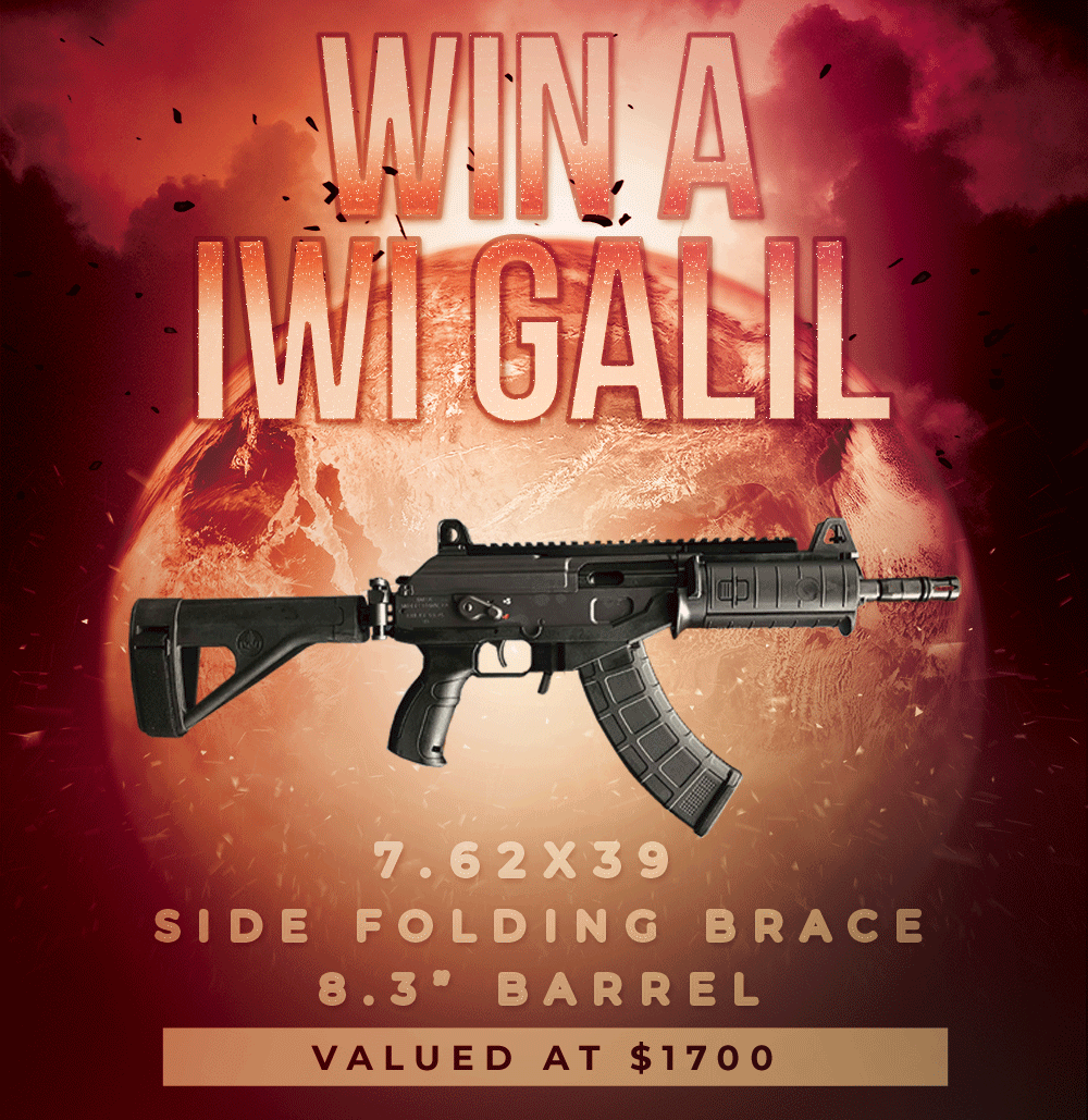 Contest - Win A IWI Galil Pistol - 7.62x39 - 8.3" Barrel