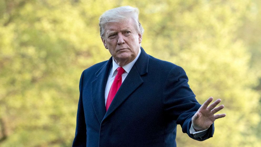Trump says he may hold news conference after Mueller report release  | abc7news.com