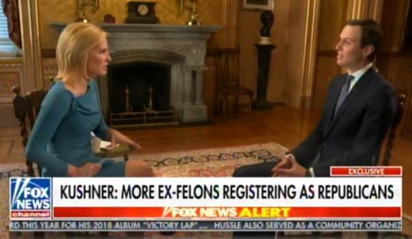 Jared Kushner: In Florida After Passing Law That Ex-Felons Can Vote "More Ex-Felons Register as Republicans than Democrats" (VIDEO)