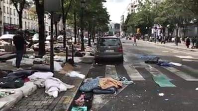 This is what Trump meant when he said Paris isn't Paris anymore. This is what socialism and globalism get you.
