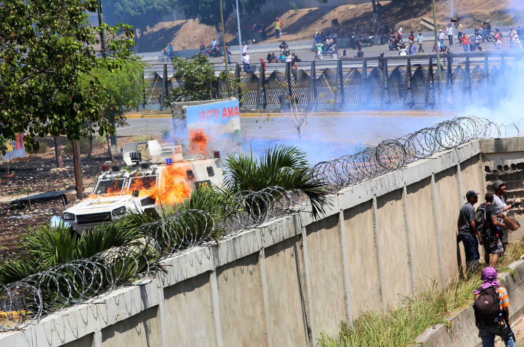 Footage Shows Socialist Maduro’s Military Running Down Venezuelan Civilians – Faithwire