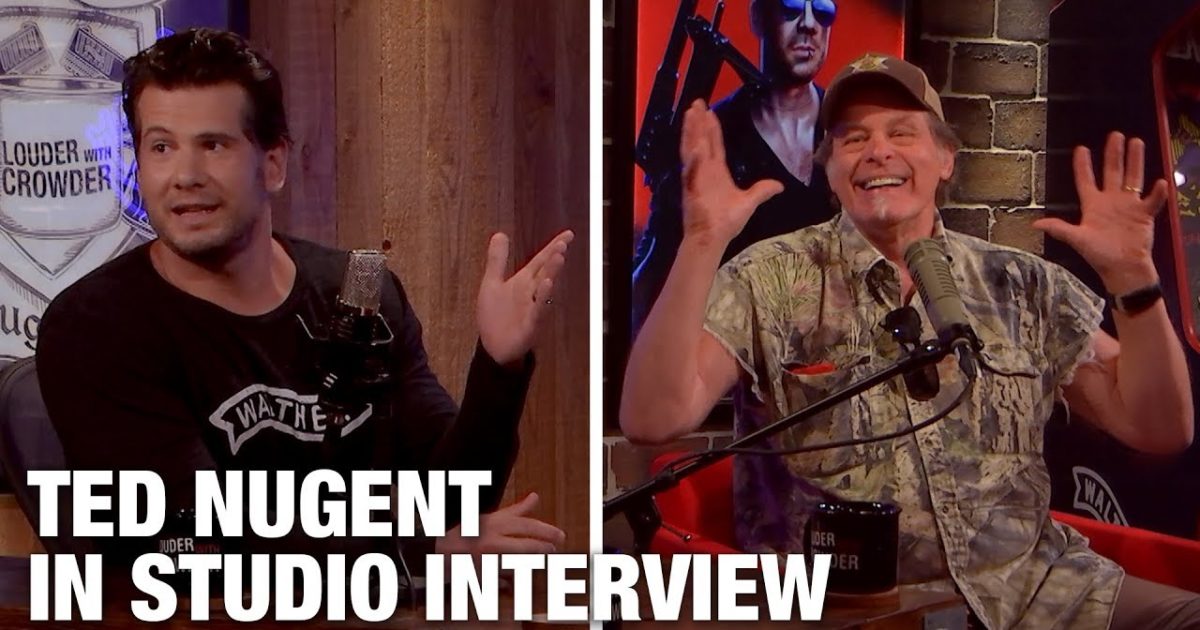 Steven Crowder and Ted Nugent Raw, Unfiltered and HILARIOUS!