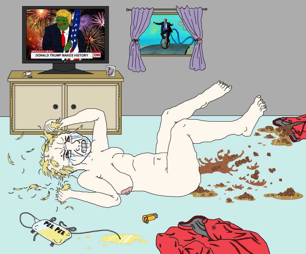 MAGA Wojak Doomer Girl- Uncensored Hentai