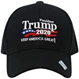 Besti Donald Trump 2020 Keep America Great Cap Adjustable Baseball Hat with USA Flag - Breathable Eyelets (Keep America Great Red) at Amazon Men’s Clothing store: