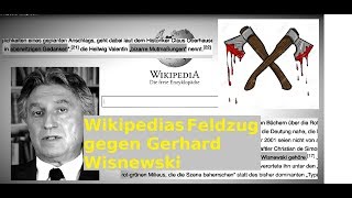 Hatespeech: Wikipedias Feldzug gegen Gerhard Wisnewski