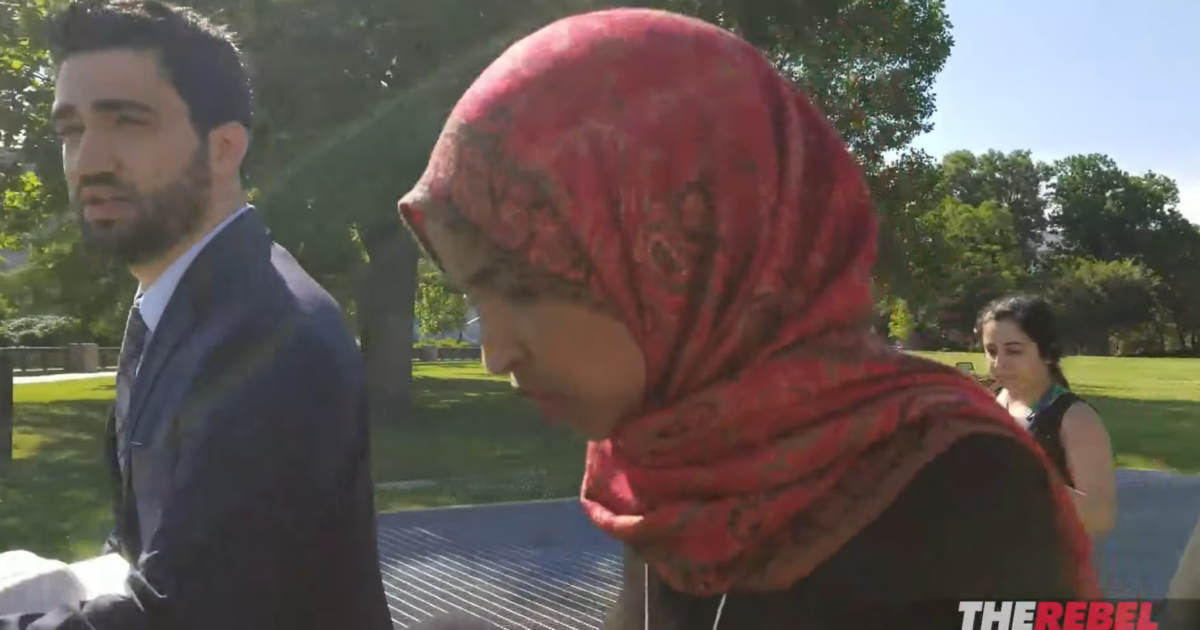 Rep. Ilhan Omar Speechless When Confronted About Her Brother-Husband (VIDEO)