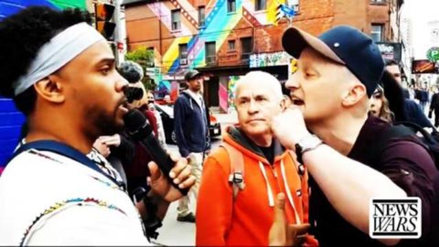 VIDEO: Black Street Preacher Attacked By Gay Mob