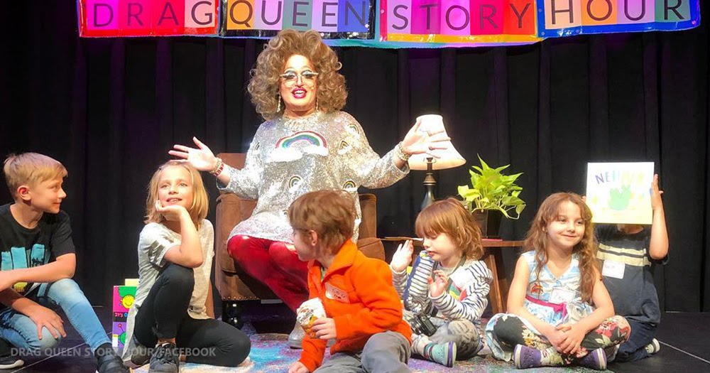 Creator of “Drag Queen Story Hour” Admits to “Grooming” Children to Become Transgender Queers and Drag Queens | Humans Are Free
