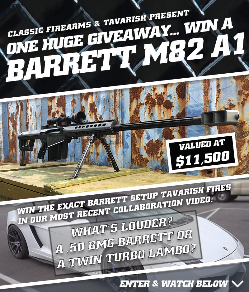 Contest - Win A Barrett M82A1 Rifle w/ Vortex Viper Scope ($11,500 Value!)