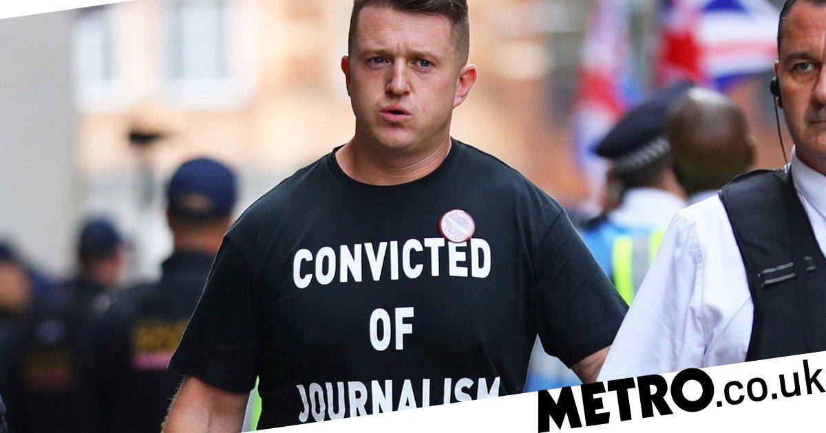 Tommy Robinson jailed for nine months for contempt of court | Metro News