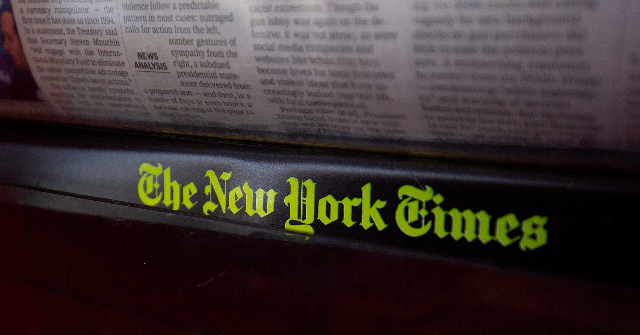 Another New York Times Editor Made Racist, Anti-Semitic Comments