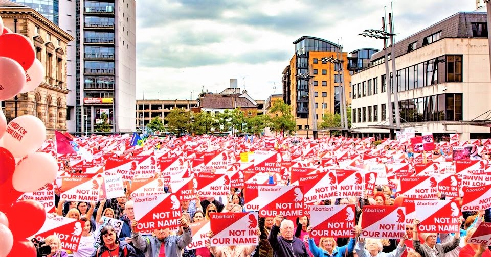 Catholic News World : #BreakingNews Massive Pro-Life March in Northern Ireland with 20,000 from all Religions defending Unborn Babies - Video