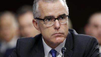 US attorney recommends proceeding with charges against McCabe, as DOJ rejects last-ditch appeal | Fox News