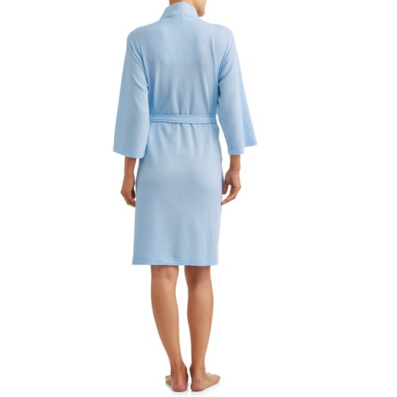 Lissome - Lissome Women's and Women's Plus Waffle Wrap Robe - Walmart.com