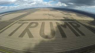 Louisiana Agriculture Welcomes President with World's Largest* Trump 2020 Sign
