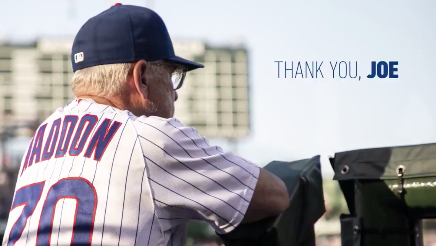 WATCH: This Tribute Video To Joe Maddon Will Hit Cubs Fans Right In The Feels
