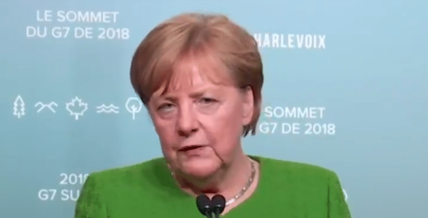 VIDEO: Germany's Angela Merkel rails against free speech, Trump Jr. responds