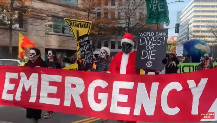 Climate Change Hoax Activists Exhibit Brain-Deadness While Gridlocking Traffic In DC (Video) - The Washington Standard