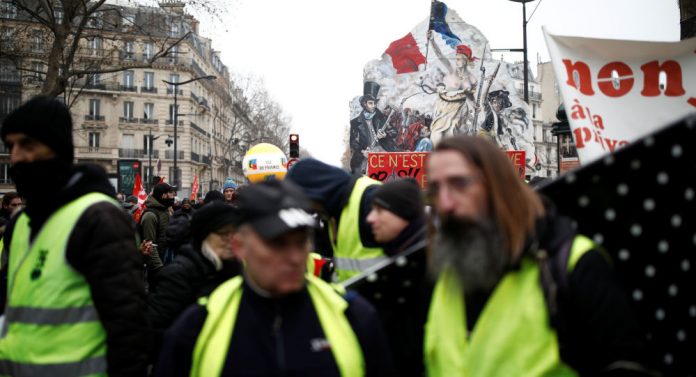 „Gelbwesten”-Proteste in Paris | Zaronews