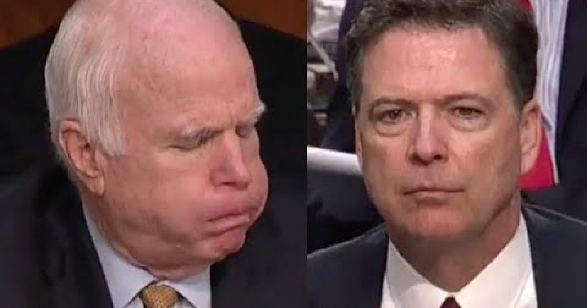 PROOF! John McCain Actively Worked with Comey in Russian Collusion Hoax - Think Americana
