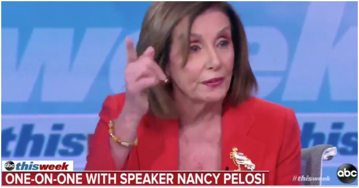 Pelosi On Live TV — Trump Won't Be President Next Year 'One Way or the Other' [VIDEO] ⋆ WHOA ⋆ Flag And Cross
