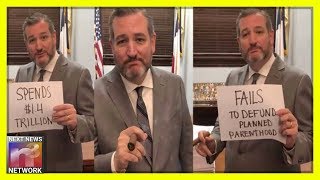 Ted Cruz Lights Up Cigar - His Reason Behind it is Pure GOLD