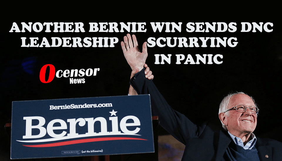 Another Bernie Win Sends DNC Leadership Scurrying In Panic - 0Censor