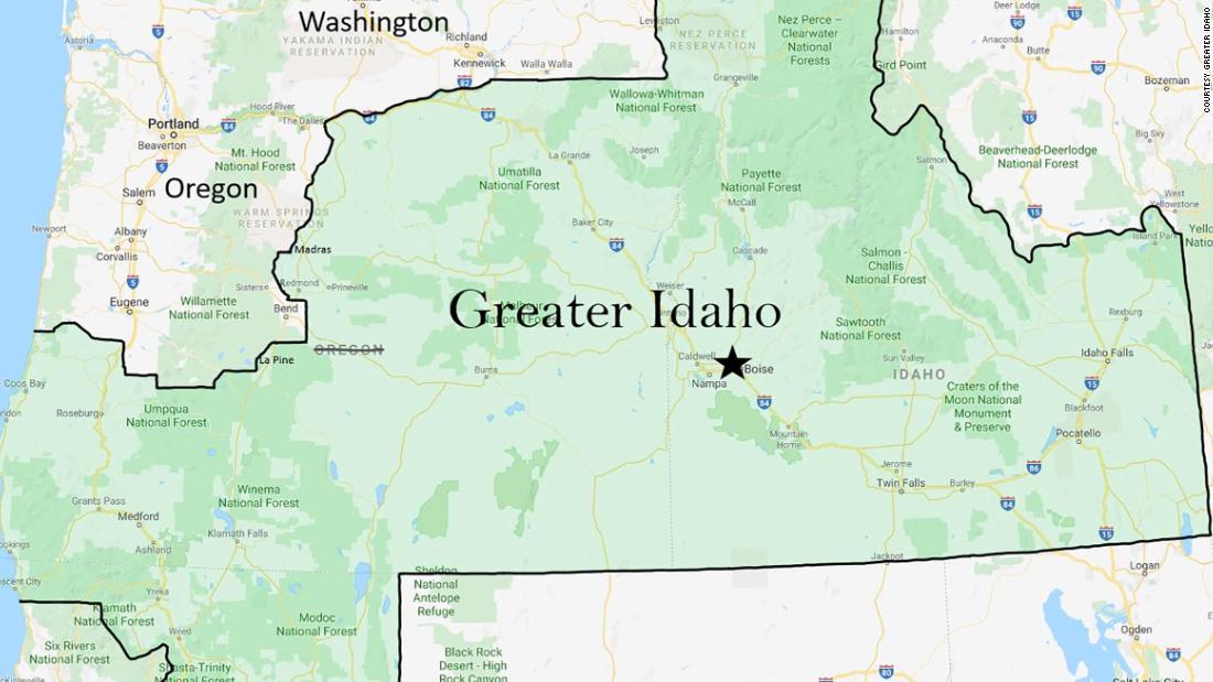 Greater Idaho: Rural conservatives in Oregon look to join Idaho - CNNPolitics