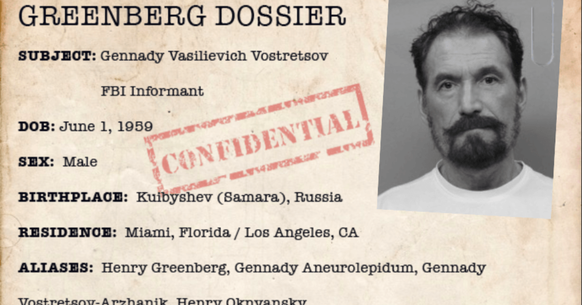 Flashback: Roger Stone Was Set Up by FBI Informant 'Henry Greenberg' Back in May 2016 ...Update: FBI File on 'Greenberg'