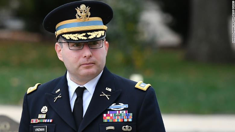 Lt. Col. Vindman, Who Provided Impeachment Testimony, Has Been Escorted From The White House - Breaking911
