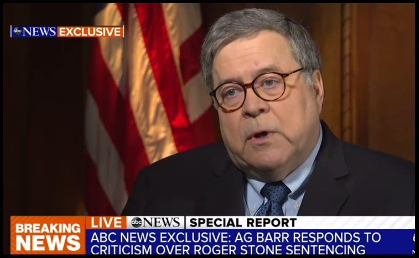 Elbow Room – AG Barr: “President Trump Tweets Make It Impossible For Me To Do My Job”… | The Last Refuge