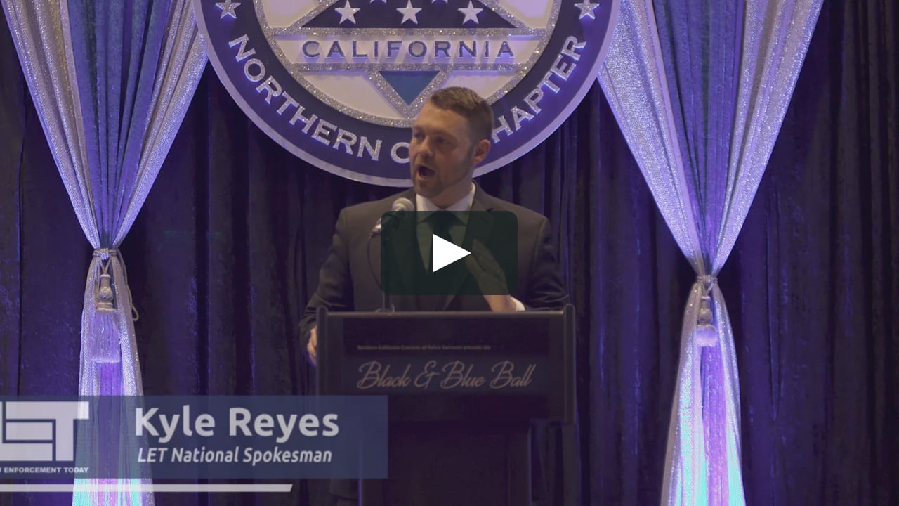 Law Enforcement Today's National Spokesman at Concerns of Police Survivors Gala in Sacramento
