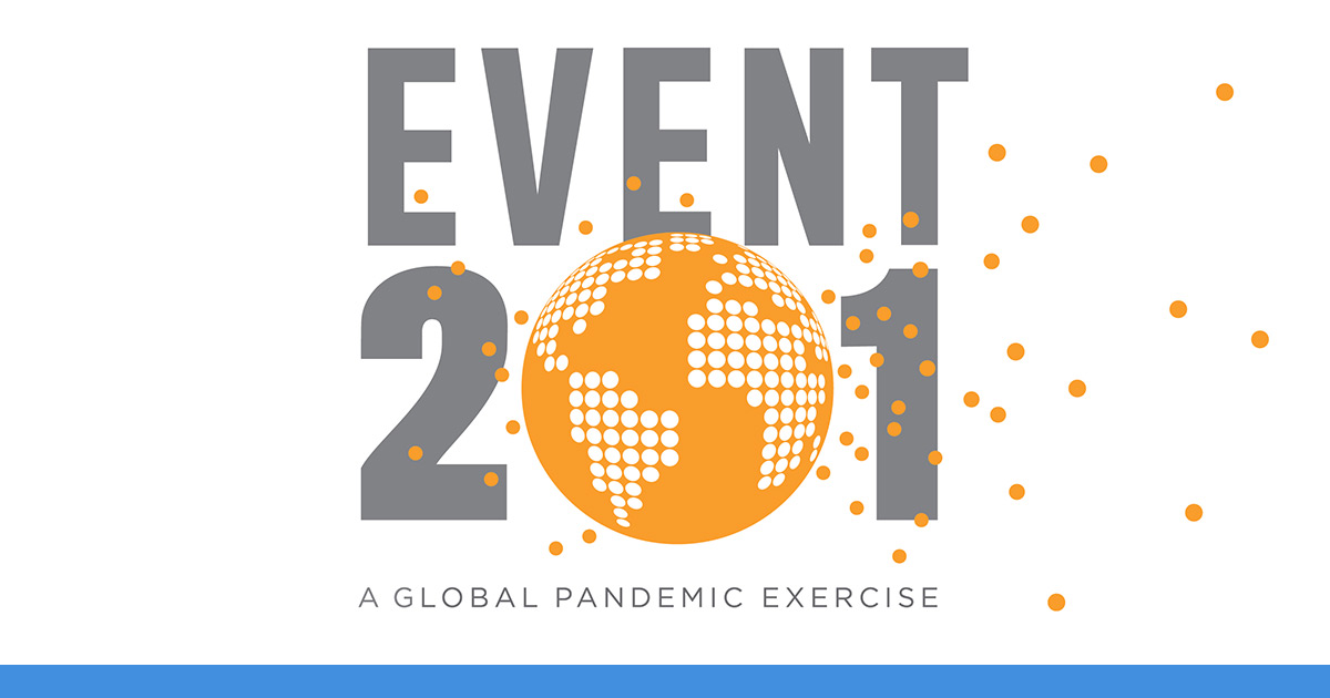 About Event 201, a high-level pandemic exercise on October 18, 2019