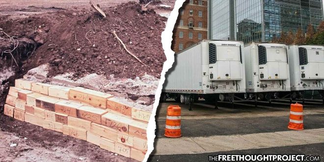 New York Post: Refrigeration Trucks Arrive To Hold Bodies As Prisoners Start Digging Mass Graves In New York - The Washington Standard