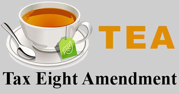 Tax Eight Amendment