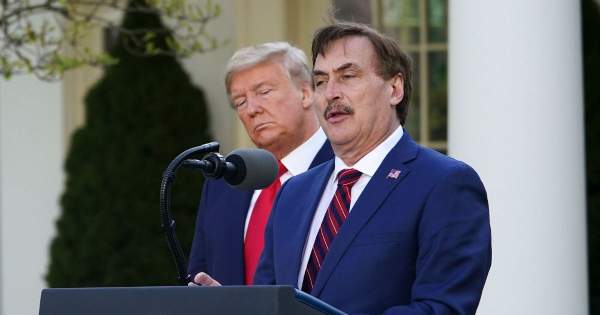 MyPillow CEO Mike Lindell Threatens Direct Challenge to Governor in Home State of Minnesota
