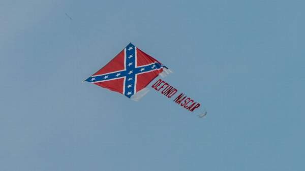NASCAR sees Confederate flags fly outside Talladega Superspeedway