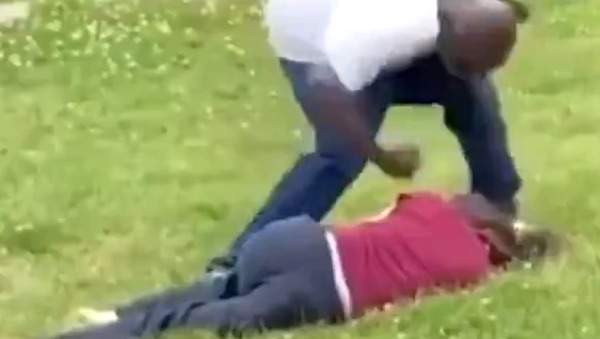 Video: Black man bludgeons white woman, then gets pummeled himself - WND