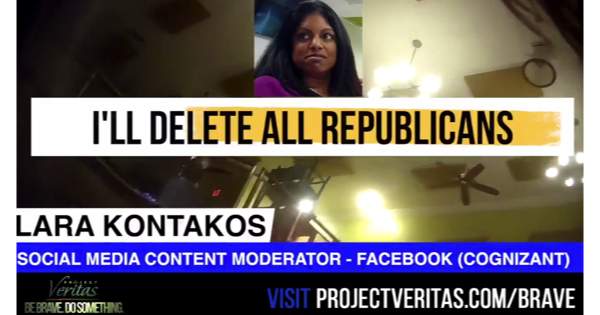 ‘Gotta get Cheeto out of office’: Project Veritas shares disturbing footage from Facebook insider of moderators bragging about censoring the Right (watch) – twitchy.com