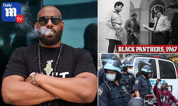 Black Lives Matter leader declares war on police | Daily Mail Online