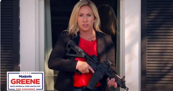 Watch: House candidate holds AR-15, tells Antifa 'Stay the hell out of N.W. Georgia' - WND