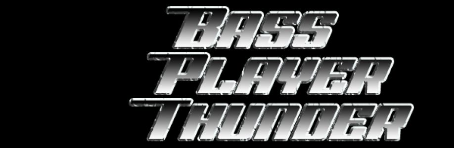 Bass Player Thunder Cover Image