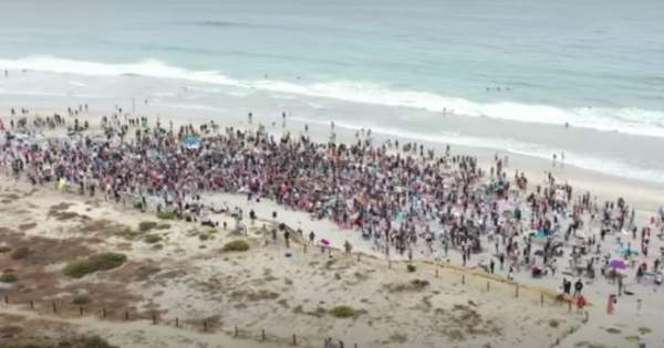 Christians Get Around Newsom Church Lockdown: Over 5,000 Show Up on CA Beach To Worship